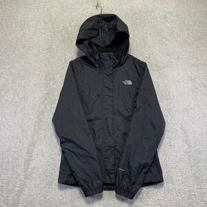 The North Face Resolve 2 Jacket Womens XS Black DryVent Rain Shell Windbreaker